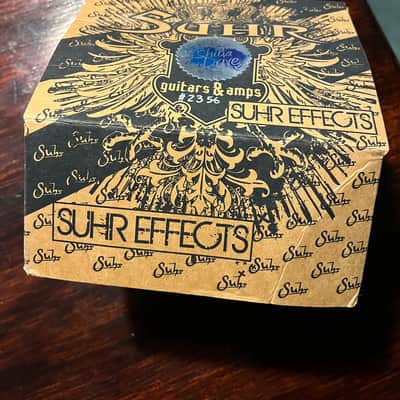 Suhr Shiba Drive 2010s - Blue in original box - like new image 3