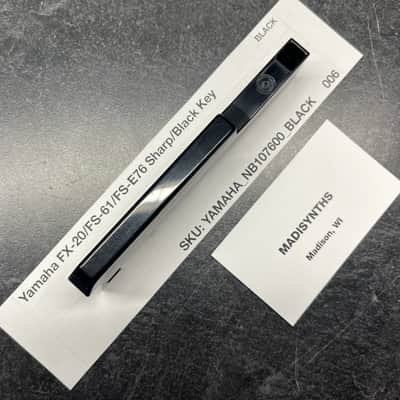 ORIGINAL Yamaha/Korg Replacement Black/Sharp Key (NB107600) for Yamaha DX7/DX5/DX9, SY77/SY85/SY99, Korg M1, Wavestation, Z1, etc