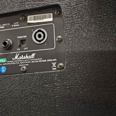 Marshall MBC115 Bass Cabinet 2000's image 4