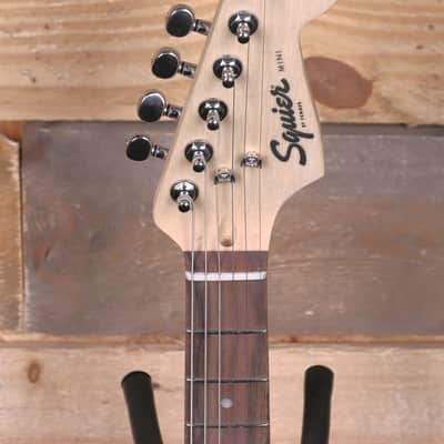 Squier Mini Stratocaster Electric Guitar Shell Pink image 6