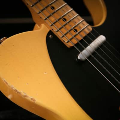 LsL Instruments T-Bone 52 "Cice" Relic 100th Guitar Made Butterscotch Blonde image 12
