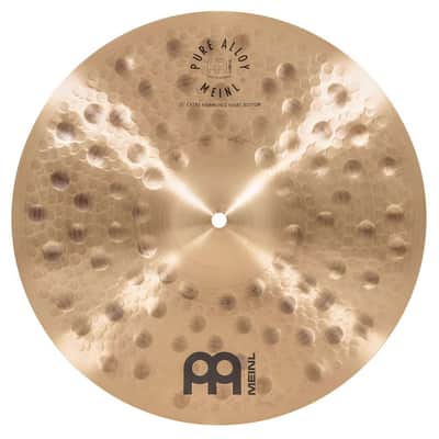Meinl Pure Alloy Extra Hammered Hi Hat Cymbals 15" image 4