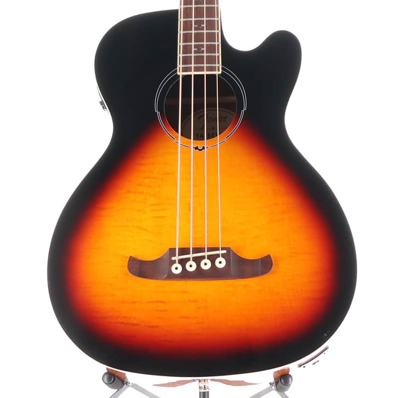 Fender FA-450CE Bass, Laurel Fingerboard, 3-Color Sunburst (U13) (19958) image 1