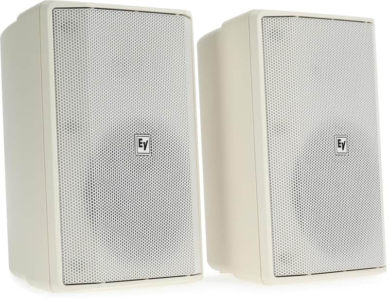 Electro-Voice EVID-S5.2X 300W 70V/100V 5.25-inch Surface-mount Speaker IP65 - White (pair) image 1