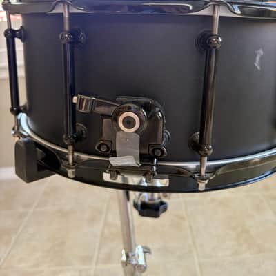 Pearl UCA6514 UltraCast Aluminum 14x6.5" Snare Drum - Matte Black image 5