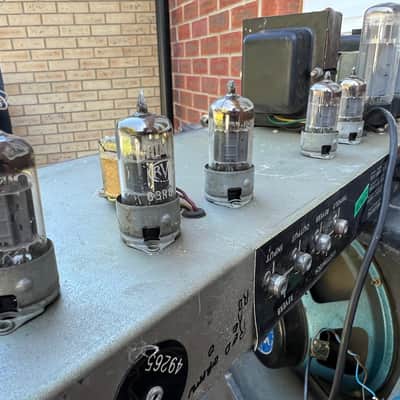Vintage 1960s Selmer Thunderbird 50 MKII Valve Amplifier & Cab *EX The Bachelors* image 17