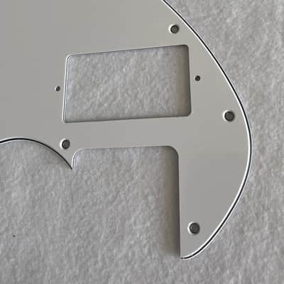 Unknown Fender US Telecaster Thinline/Tele 69 PAF Guitar Pickguard 3 Ply White image 4