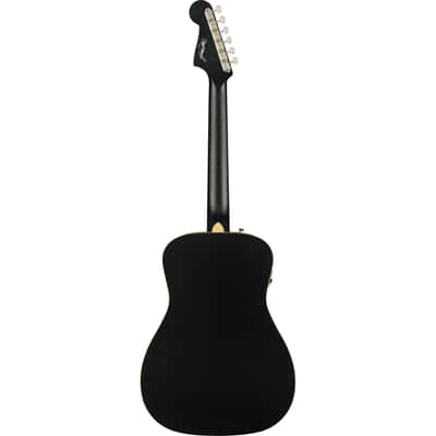 Fender Joe Strummer Campfire Acoustic Electric Guitar in Matte Black image 3