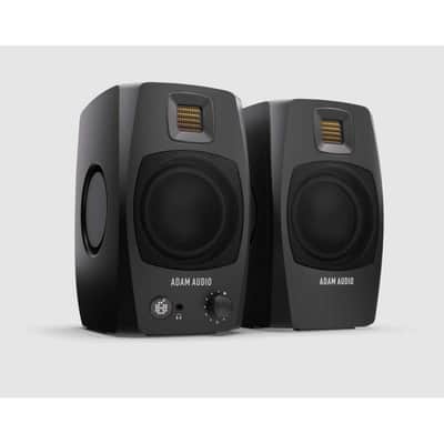 ADAM Adam D3V Black (Pair) (Official Japanese Product) (Desktop Monitor Speakers) (Recording & DTM) image 2