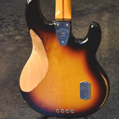 Music Man Stingray 4 String Left Handed  1980 "Sunburst" image 4