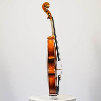Bonev Violins #72 Bench made 2026 Advanced to Professional Full Size violin Single piece back Flamed image 11