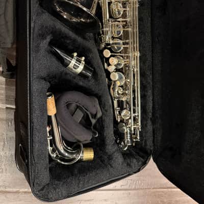 Allora Vienna Series Alto Saxophone (AAS-505) Black Nickel Finish image 1