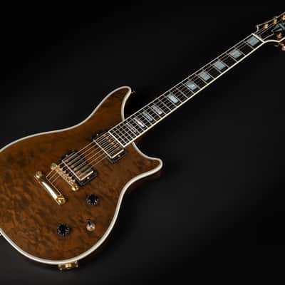 2017 Gibson Custom Shop Modern Double Cut Custom - DC Rust | USA Limited Edition 1 / 25 Apex Headstock "AAA" Quilt Top| CoA OHSC image 5