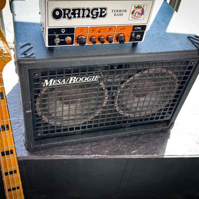 Mesa Boogie “Diesel” 2x10 Bass Cab Late 80s-90s - Black Tolex image 9