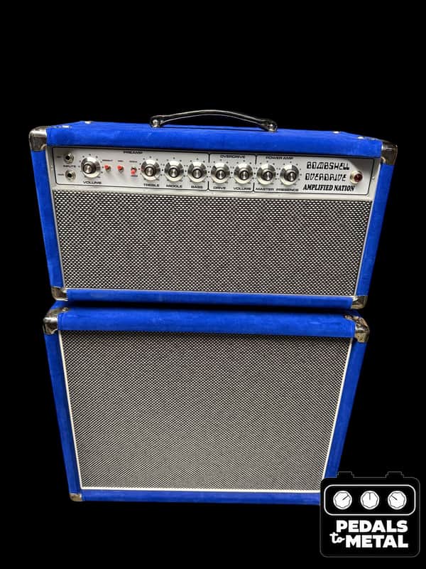 Amplified Nation Bombshell Overdrive 50 Watt Head w/ 1x12 Cabinet - x15507 image 1