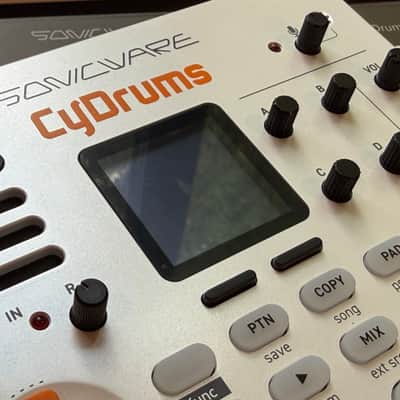 Sonicware CyDrums Expressive Drum Synthesizer 2025 - Present - White image 3