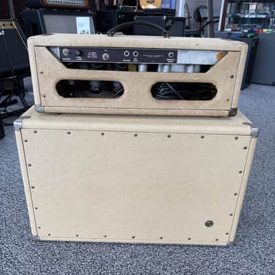 Fender Tremolux 6G9-B  1962 with 1961 Fender Tremolux "Tone Ring" Cabinet - Blonde image 4