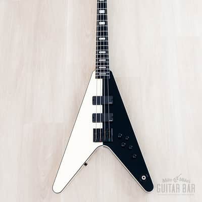 2012 Dean USA Michael Schenker Flying V Bass NAMM Limited Edition, 1 of 25, Signed w/ Case image 2