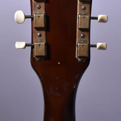 c.1960's Airline N-2 Acoustic Archtop Sunburst image 6