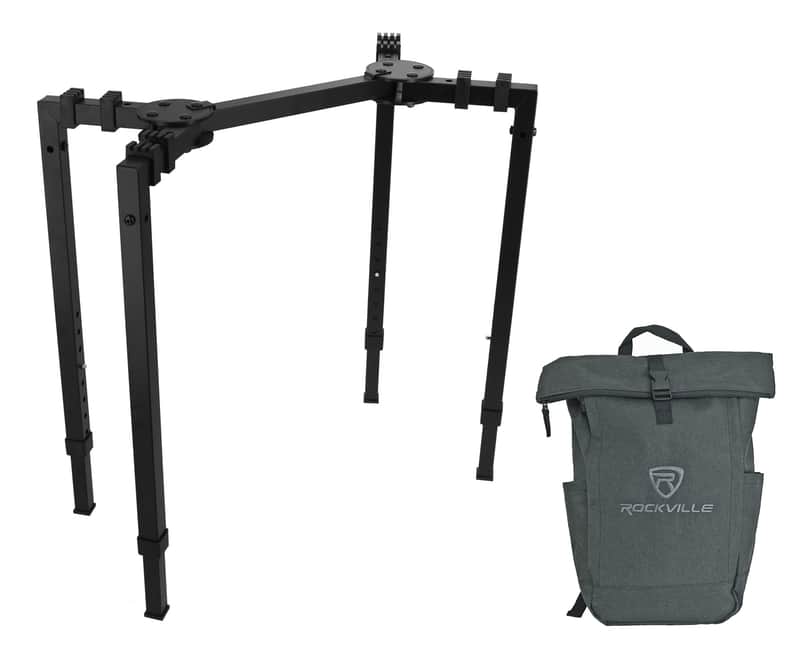On-Stage WS8540 Multi Stand for Keyboards/Mixers/Racks/Speakers+Laptop Backpack image 1