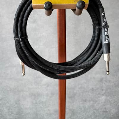 Rattlesnake 15' Standard Black Instrument Cable – Straight to Straight (Authorized Dealer) image 2