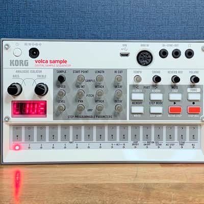 [Excellent] Korg Volca Sample 2 Digital Sample Sequencer - White image 1