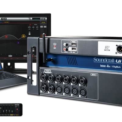 Soundcraft Ui16 16 Channel Digital Mixer with Wireless Control image 8
