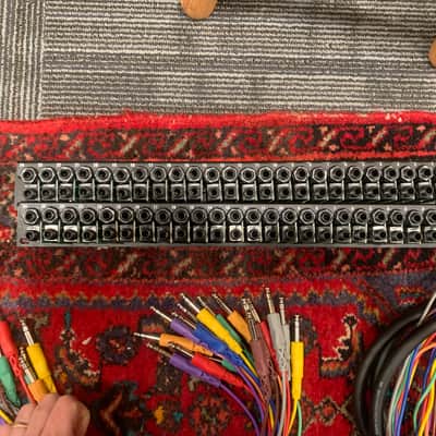 dbx PB48, Hosa Snakes, Hosa Patch Cables, Patch Bay Bundle image 12