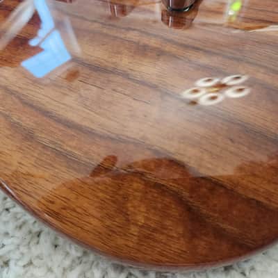 Loaded Fender Warmoth Telecaster tele body Esquire Nashville HSS roasted swamp ash walnut finish tune-o-matic image 12