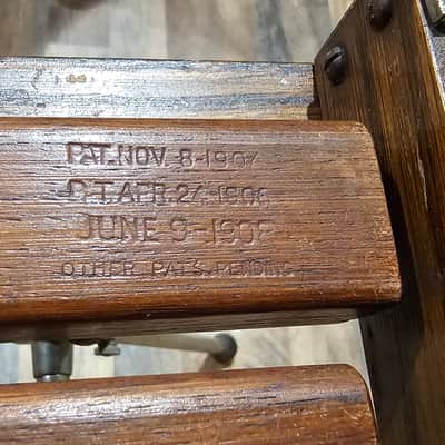 RARE Deagan Solid Honduran Rosewood Xylophone Circa 1920's image 14