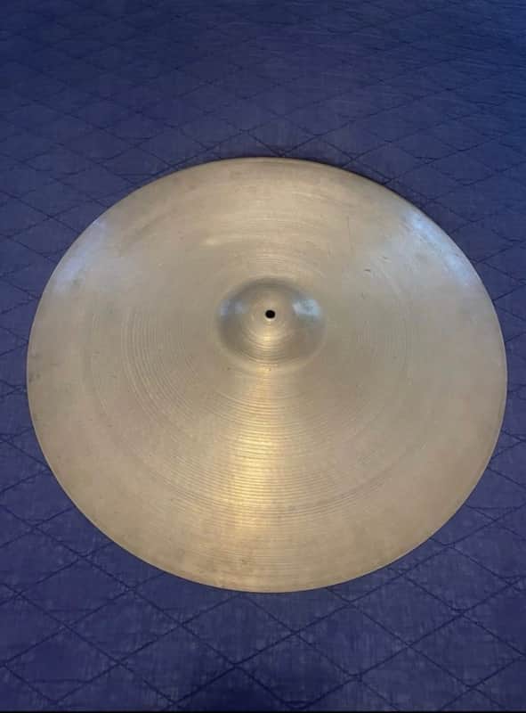 Zildjian Rare Vintage 1950's Small Stamp Giant Size 26” Ride Cymbal 3708 g. MAKE OFFER! image 1