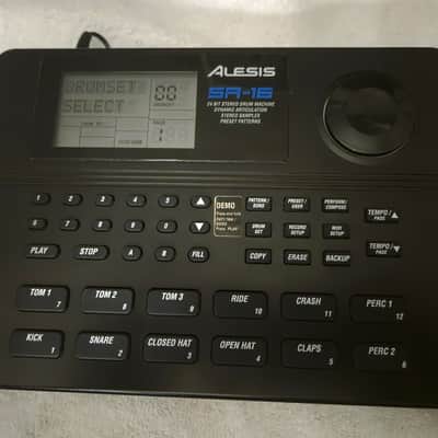 Alesis SR-16 Drum Machine 2010s - Black