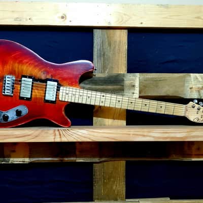 Clifton Guitarworks Windsor - Orange Sunburst image 2