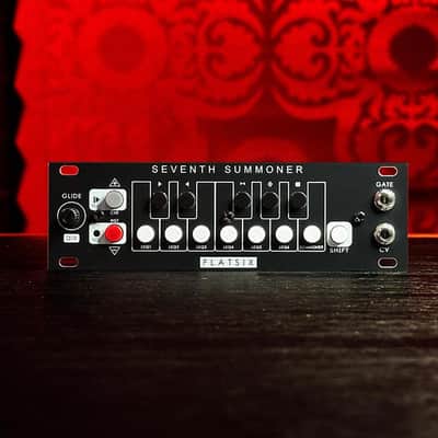 FlatSix Modular Seventh Summoner (Black) - 1U performance sequencer with 6 sequences & chaining image 1