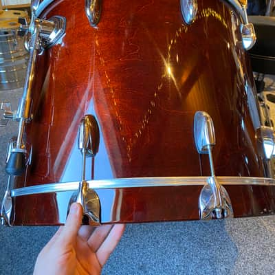 Gretsch USA Custom Bass Drum 22x22 - Walnut High Gloss (2006) image 12