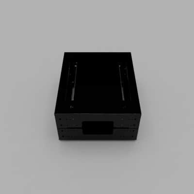 Freekie Audio 4U Slim Rack Case - RAL 9005 Jet Black image 3