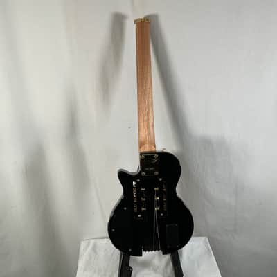 Traveler EG-1 Custom Electric Travel Guitar 2010s - Black - w/ Gig Bag image 11