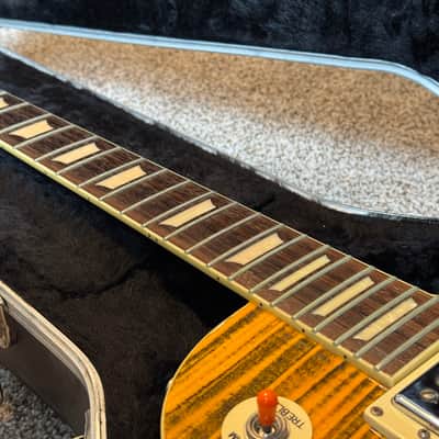 Epiphone Custom Shop Joe Perry Signature "Boneyard" Les Paul 2004 - 2006 - Antique Tiger Stripe image 6