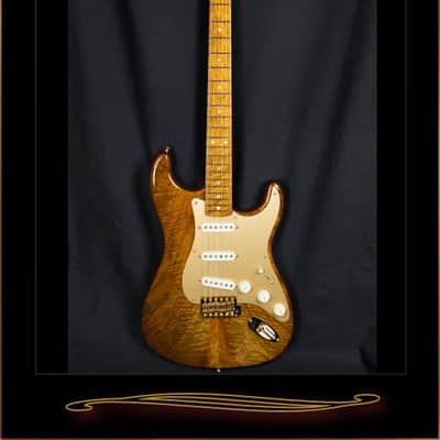 Fender Custom Shop Artisan Claro Walnut Stratocaster Natural image 3