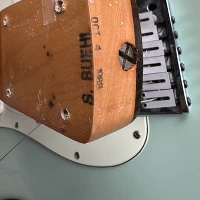 Fender Yngwie Malmsteen Signature Stratocaster Sonic Blue Rosewood 1988 RARE SPECS Scott Buehl Bild 19