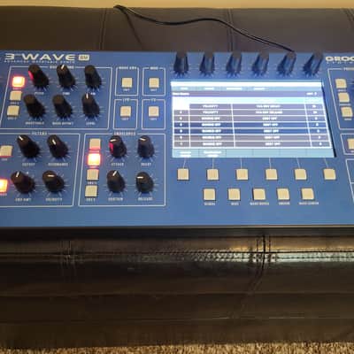 Groove Synthesis 3rd Wave 8M 8-Voice Desktop Synthesizer 2025 - Present - Blue image 2