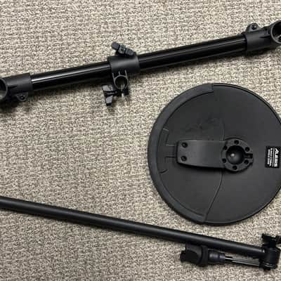 Alesis Nitro Mesh/Nitro Max Cymbal Expansion Set: 10 Inch Single Zone Cymbal, 22" Cymbal Arm, Clamp, Cable image 2