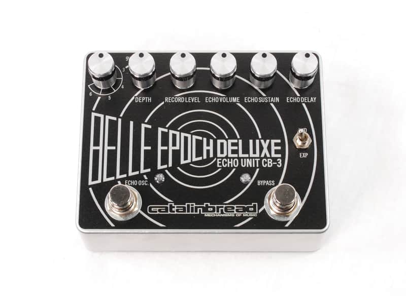 Used Catalinbread Belle Epoch Deluxe (Black and Silver) Delay Guitar Pedal image 1