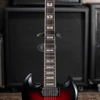 Epiphone SG Prophecy Electric Guitar - Red Tiger Aged Gloss with Hardshell Case - Used image 5