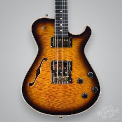 Knaggs Kenai Trem HB Electric Guitar, Black Burst image 1