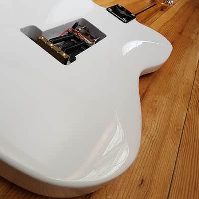 Carparelli Custom T-Style Electric Guitar – White Alder Body, Floyd Rose, Hand-Wound Humbuckers image 13