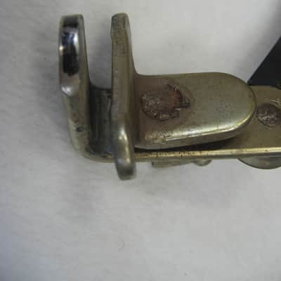 Leedy Bass Drum Hoop mounted Paddle Muffler (Lot4143U-5143) 40's/50's - Nickel Plated image 17
