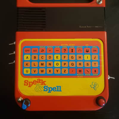 Speak and Spell circuit bent glitch noise image 1