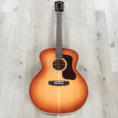 Guild USA F-40 Standard Jumbo Acoustic Guitar, Rosewood, Vintage Pacific Sunset Burst Gloss image 3