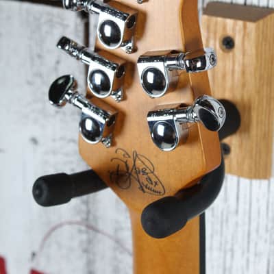 Schecter DJ Ashba Acoustic Electric Guitar Solid Spruce Top Carbon Grey Finish image 16